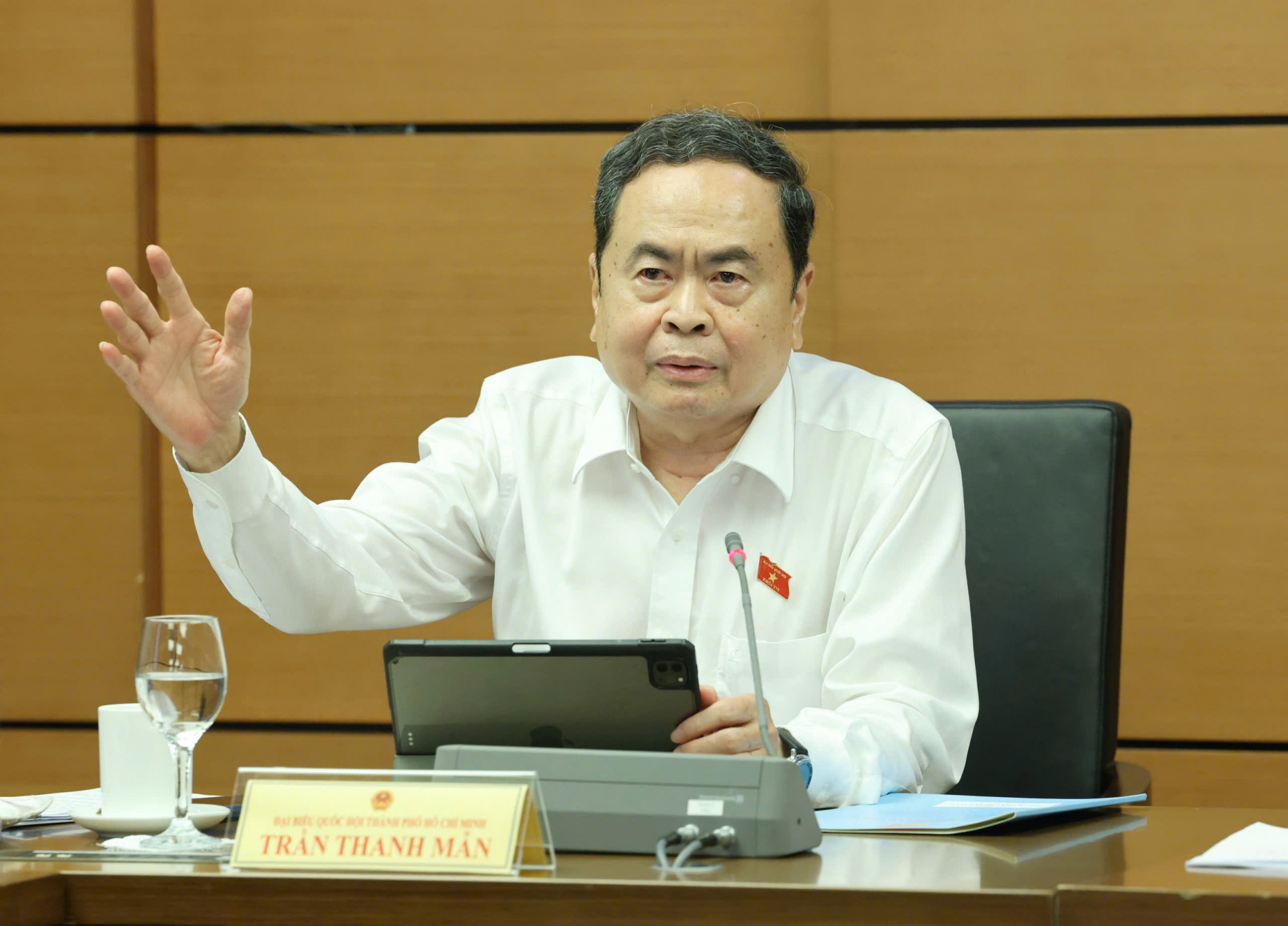 Chủ tịch Quốc hội Trần Thanh Mẫn nhấn mạnh 