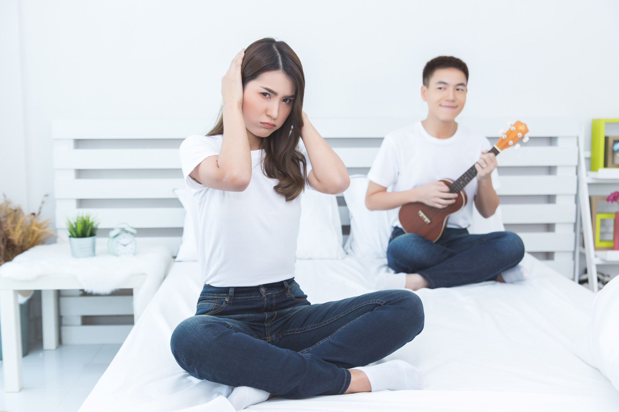 Vợ chồng không đồng điệu trong sở thích. Ảnh minh họa: Freepik