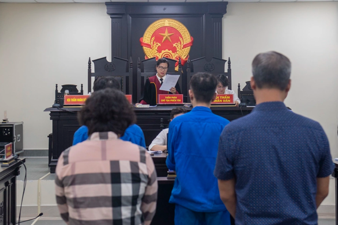 Quang cảnh phiên tòa - Ảnh: N.A