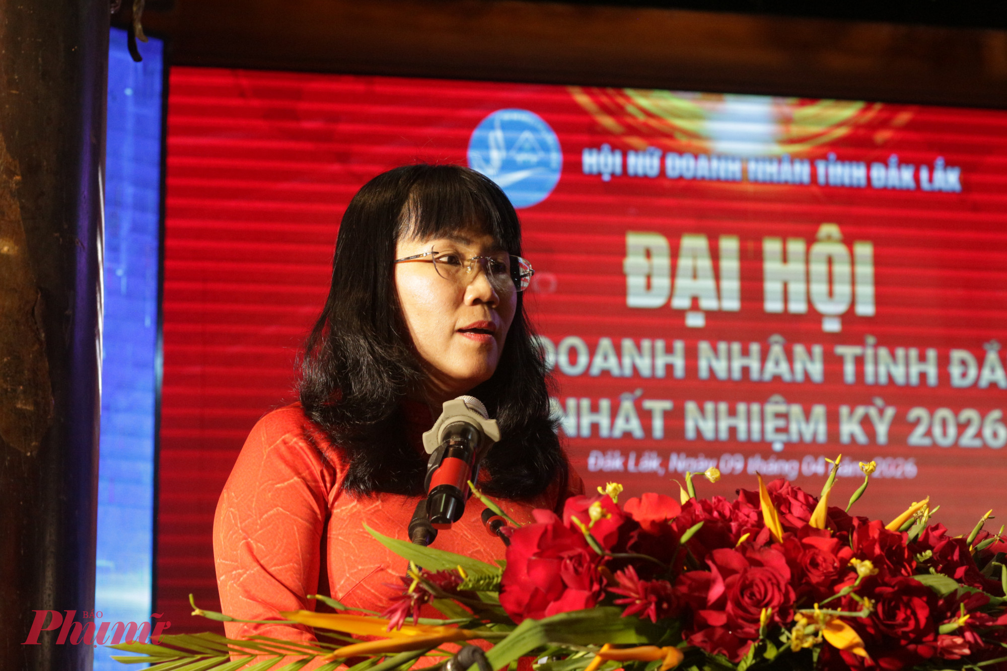 Bà Hồ Thị Nguyên Thảo – Phó Chủ tịch Thường trực UBND tỉnh Đắk Lắk phát biểu chỉ đạo tại hội nghị