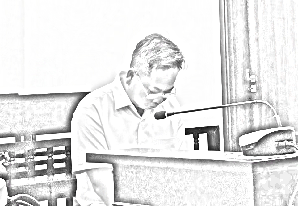 Bị cáo Đoàn tại tòa - Ảnh: N.A