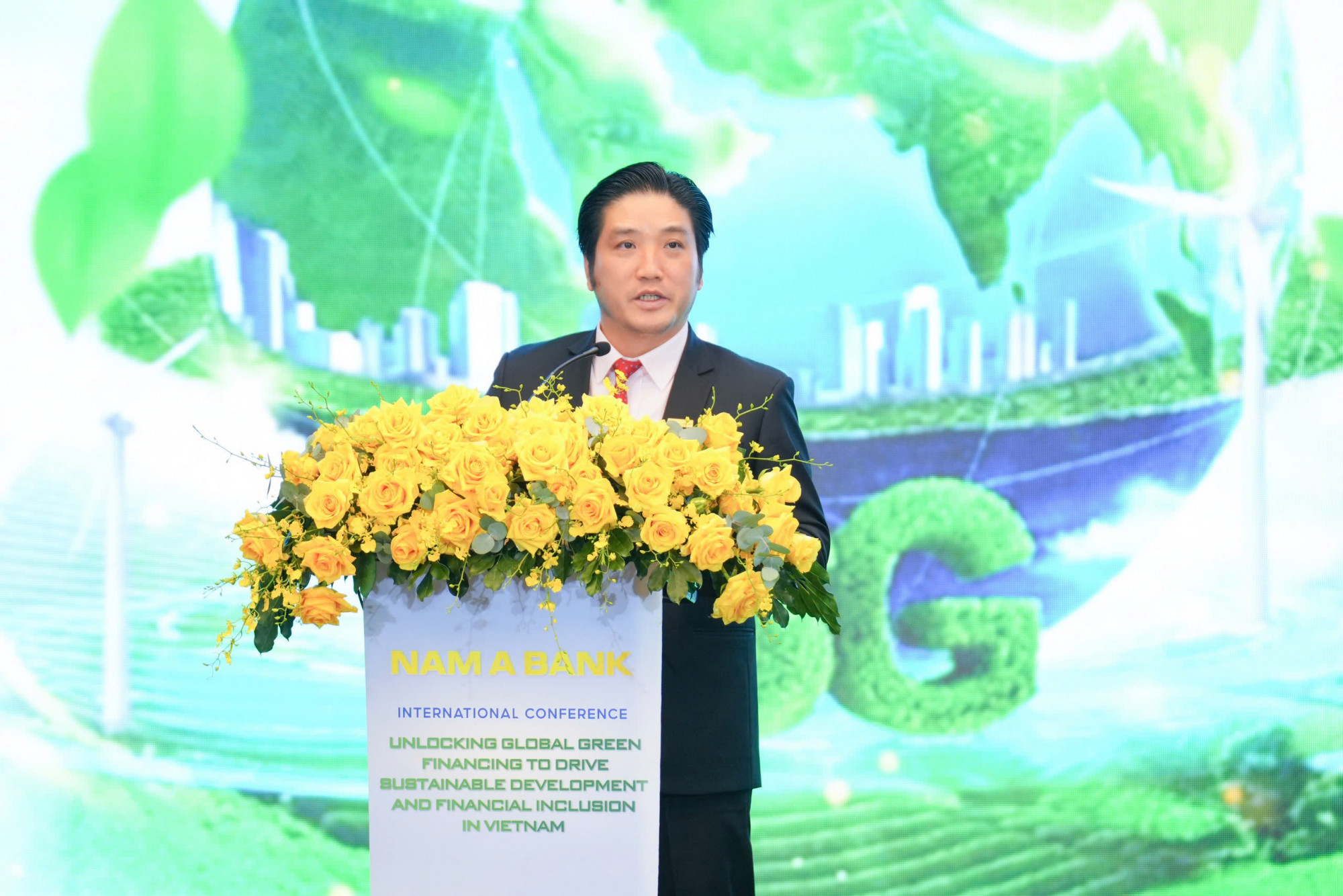 Ban điều hành Nam A Bank dưới sự dẫn dắt của ông Trần Khải Hoàn đã đạt nhiều thành tựu nổi bật - Ảnh: Nam A Bank