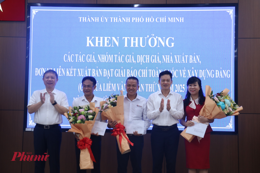 Các tác giả, nhóm tác giả xuất sắc đạt giải tại Giải Búa liềm vàng lần thứ X năm 2025