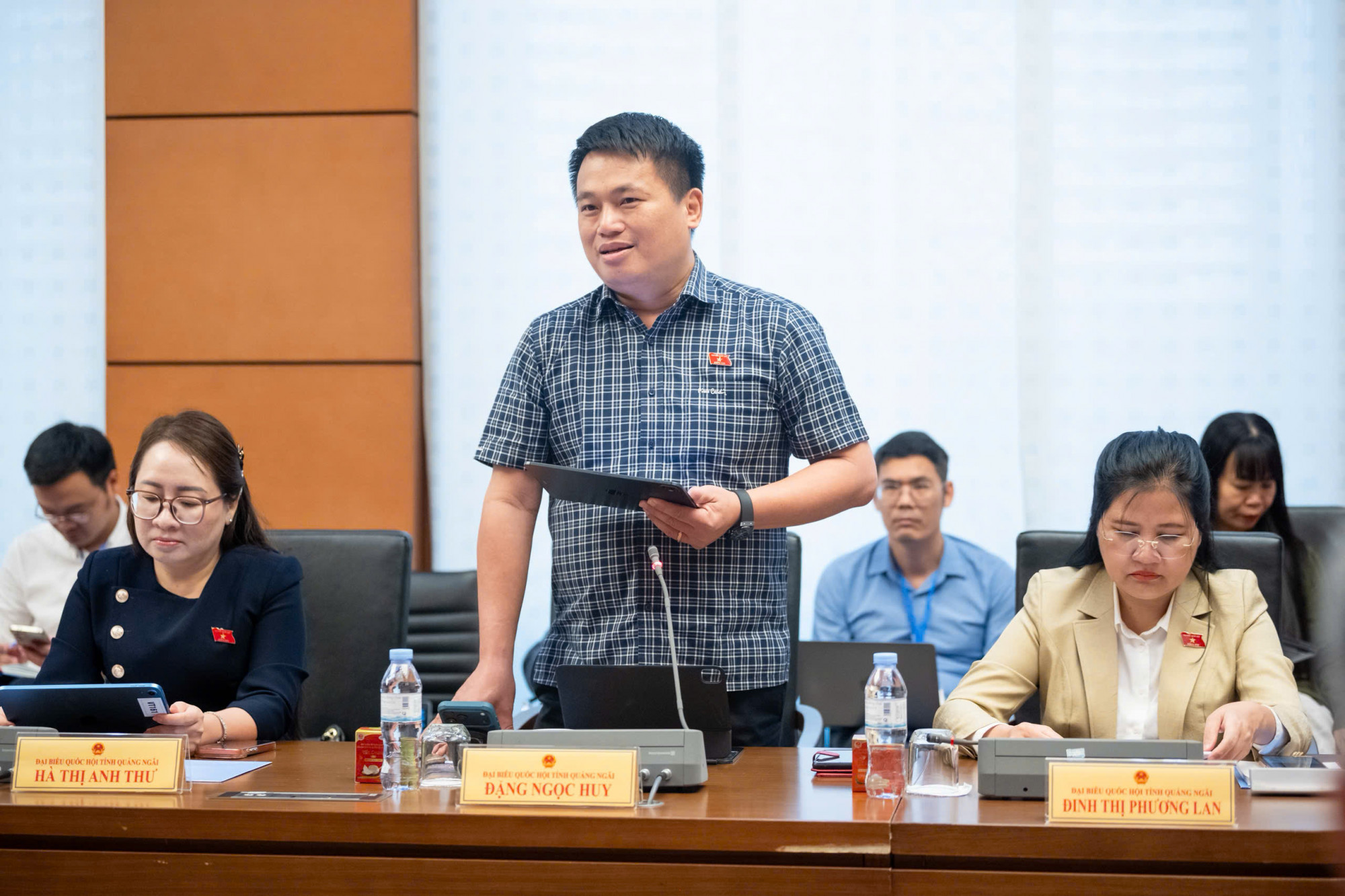 Đại biểu Quốc hội Đặng Ngọc Huy - ảnh: T.P