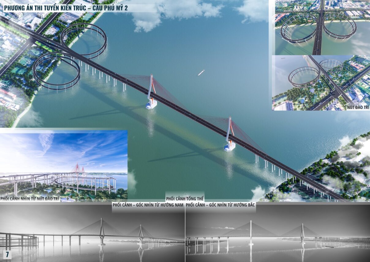 Kiến trúc cầu Phú Mỹ 2 - Ảnh: TEDI