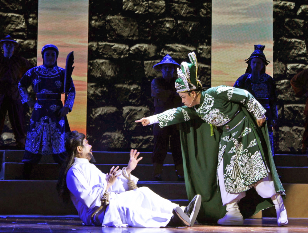 Đức Tả quân Lê Văn Duyệt - Người mang 9 án tử là vở cải lương đề tài lịch sử hấp dẫn trong những năm qua - ẢNH: NGỌC TUYẾT