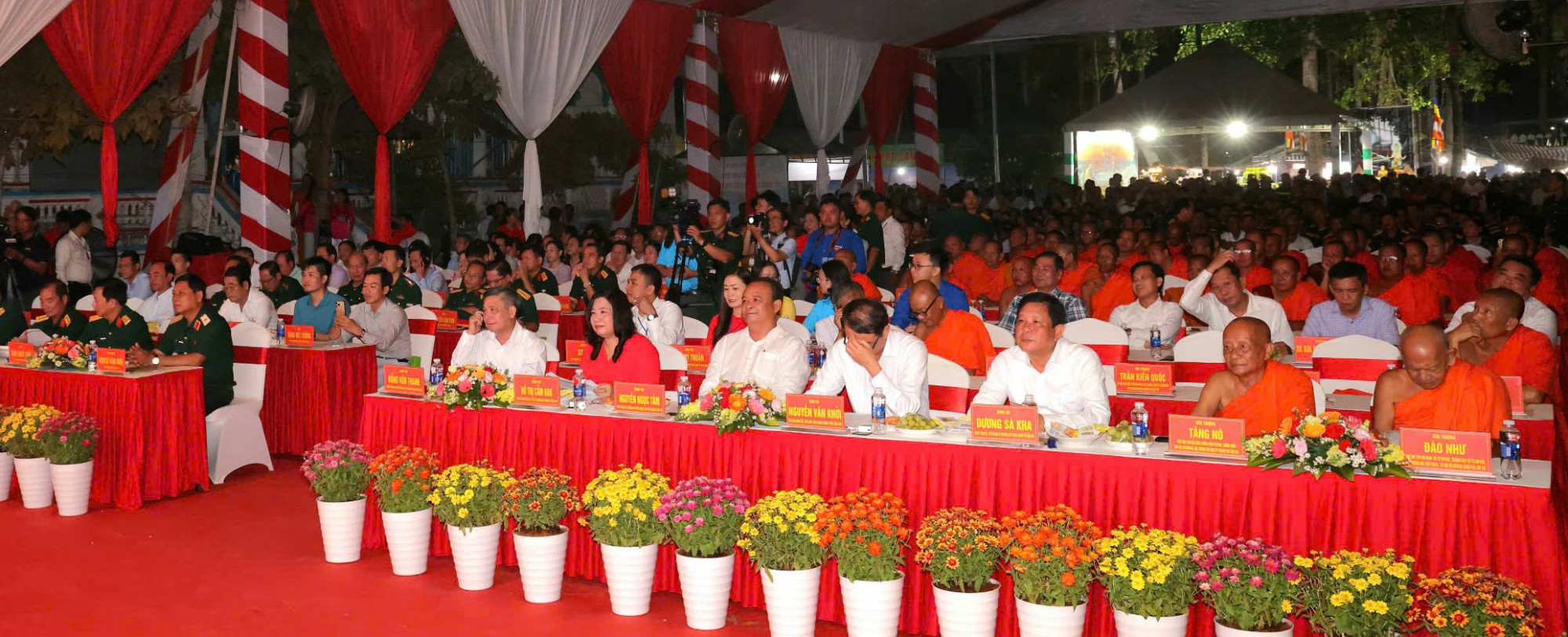 tổng kết tết Quân Dân mừng Chôl Chnăm Thmây năm 2026, của đồng bào Khmer. 