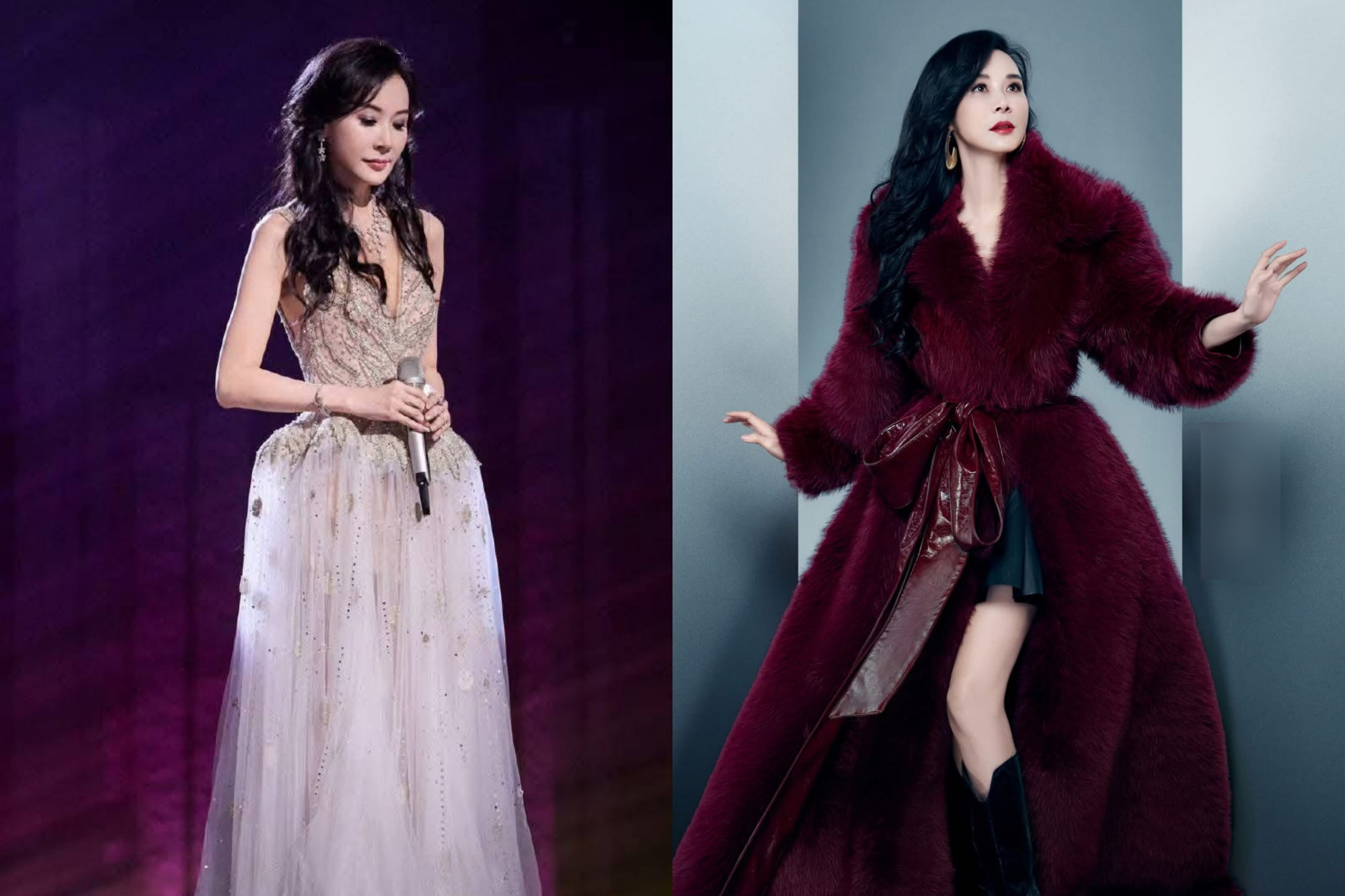 Nhan sắc trẻ trung khó tin của Tiêu Tường ở tuổi 58 gây chú ý tại sân khấu Đạp gió 2026 -  Ảnh: @StephanieH