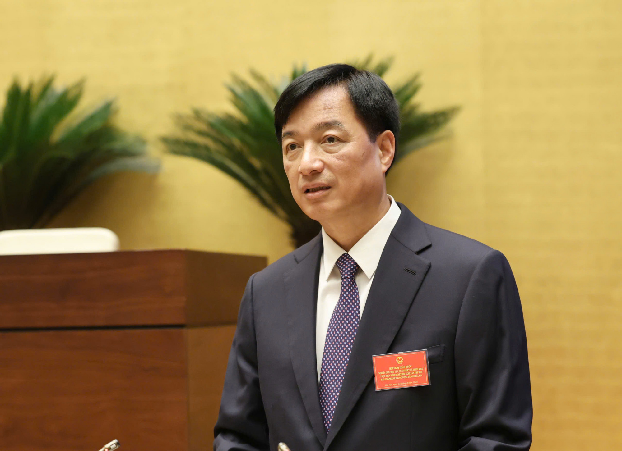 Mọi chủ trương, quyết sách phải xuất phát từ lợi ích quốc gia, dân tộc; gắn chặt với nhiệm vụ xây dựng Đảng Trưởng Ban Tổ chức Trung ương Nguyễn Duy Ngọc - ảnh: Q>P