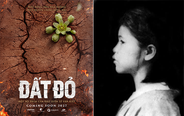 Chân dung anh hùng Võ Thị Sáu thời niên thiếu và hình ảnh công bố dự án Đất Đỏ