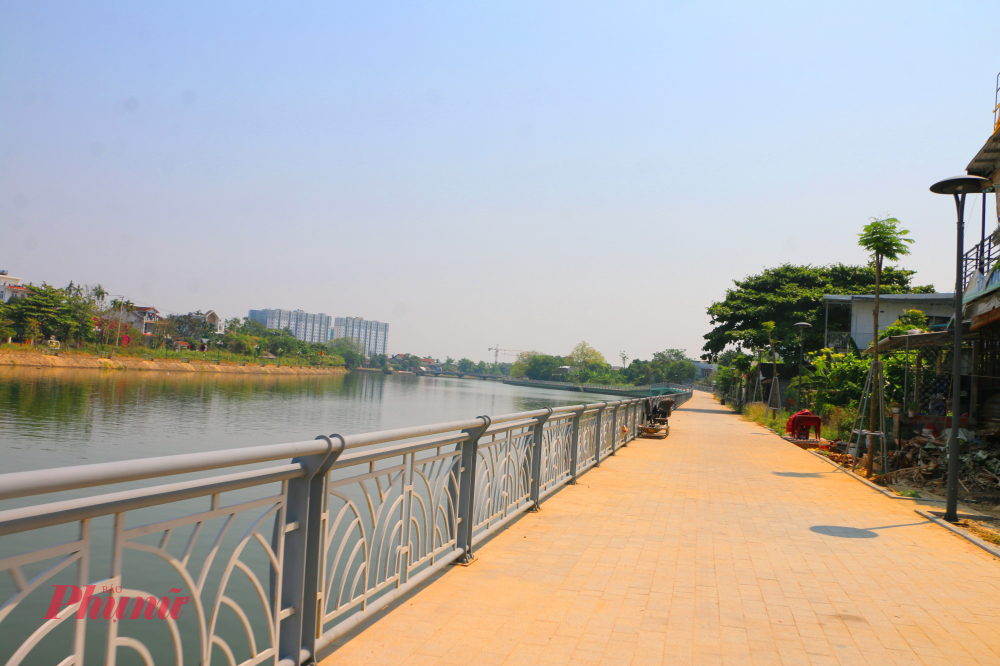 Tuyến đường đi bộ ven sông Như Ý được đầu tư với kỳ vọng tạo thêm không gian sinh hoạt cộng đồng, nâng cao chất lượng sống đô thị. 
