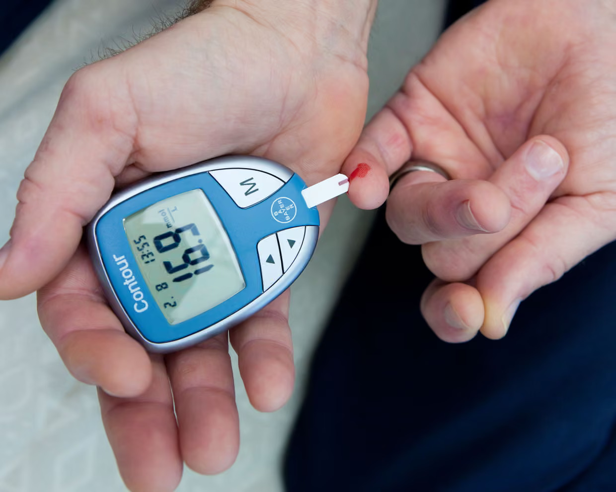 Lượng đường trong máu cao là nguyên nhân hàng đầu gây ra các vấn đề sức khỏe liên quan đến bệnh gan chuyển hoá-  Ảnh: Trevor Smith/Alamy