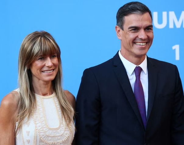 Thủ tướng Tây Ban Nha, Pedro Sánchez, và phu nhân Begoña Gómez
