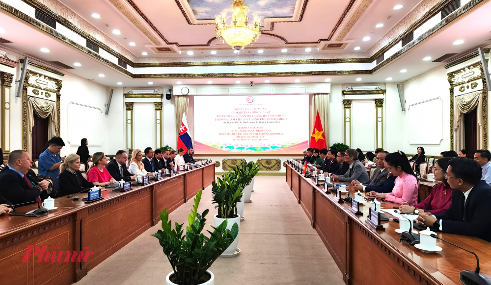 Toàn cảnh buổi tiếp 