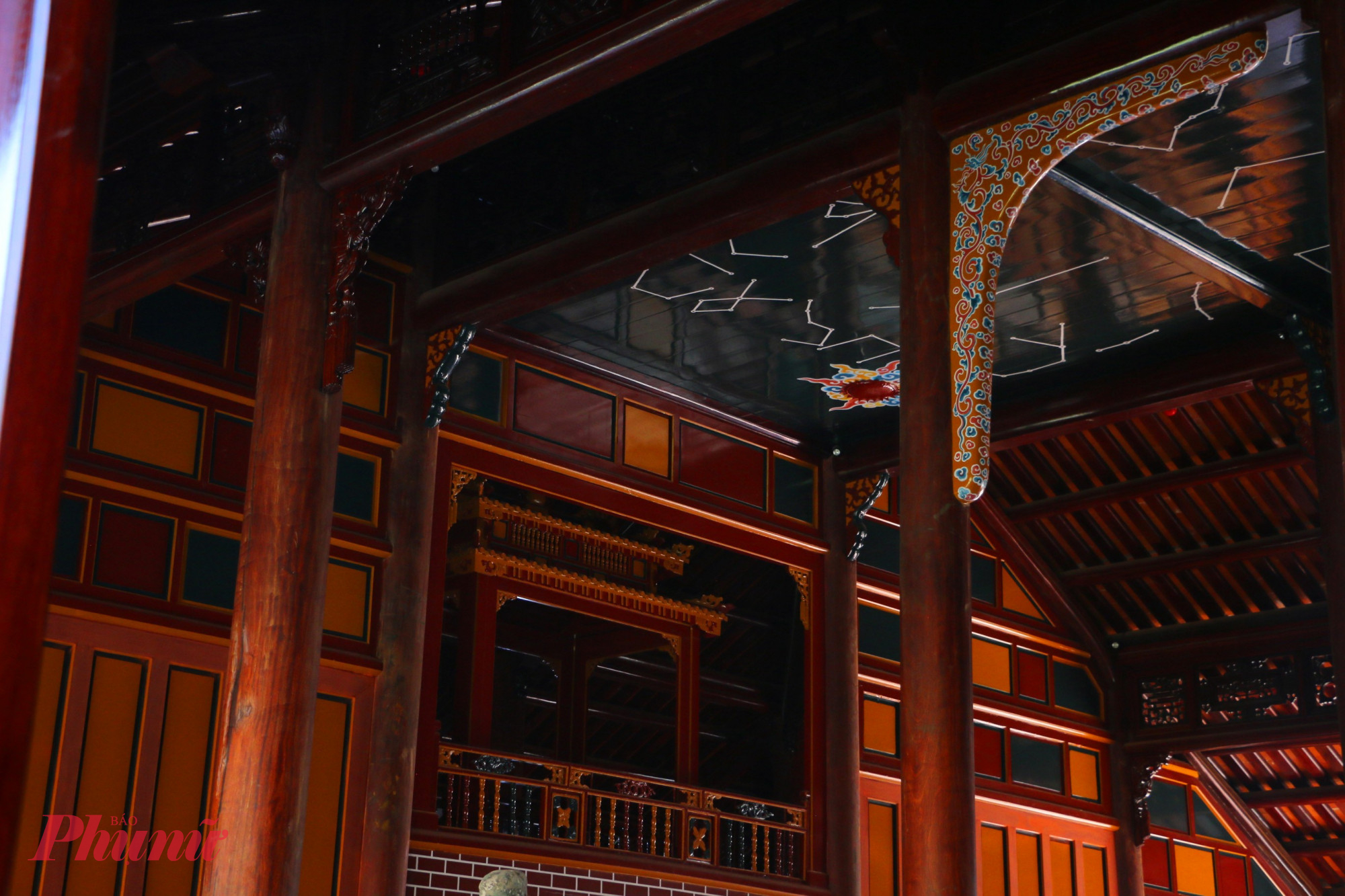 Một góc Di tích nhà hát Minh Khiêm đường - nhà hát cung đình độc đáo nhất Việt Nam