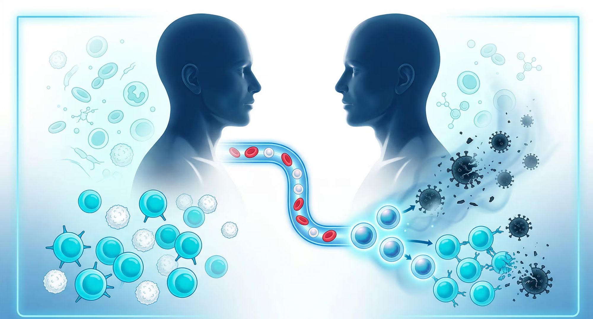 Đột biến gen CCR5-delta 32 được cho là mang khả năng chống lại HIV — Ảnh: Nano Banana