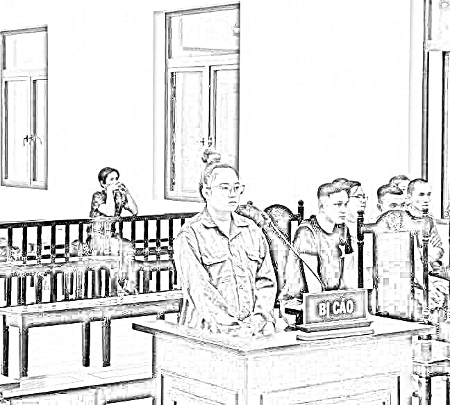 Bị cáo Lê Ngọc Qúy bị HĐXX tuyên 14 năm tù ... Ảnh: CTV