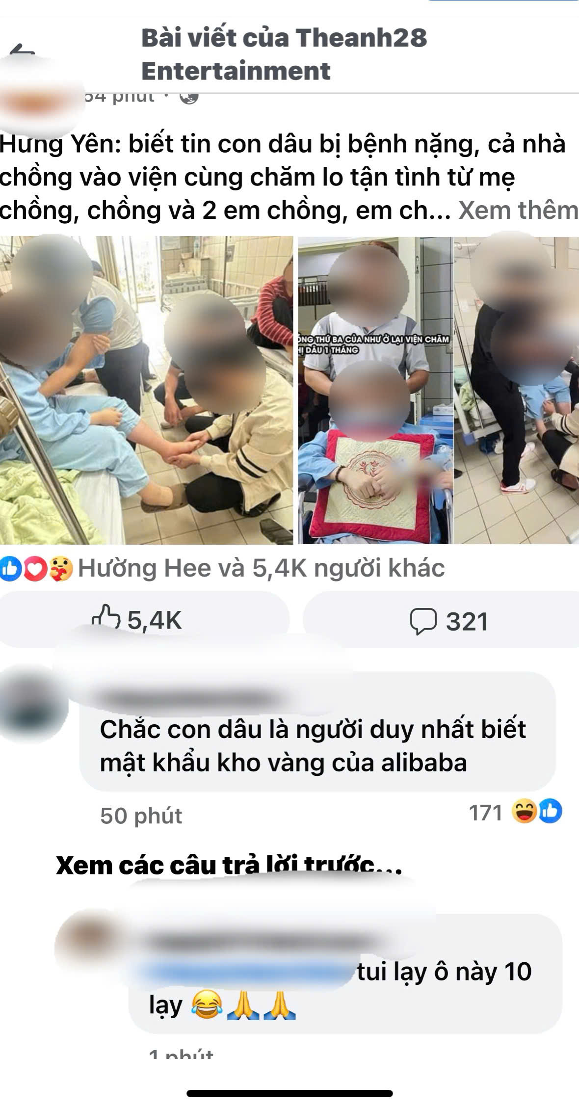 Bài viết chia sẻ câu chuyện con dâu được cả nhà chồng yêu thương, chăm sóc thu hút hàng ngàn tương tác chỉ sau vài giờ đăng
