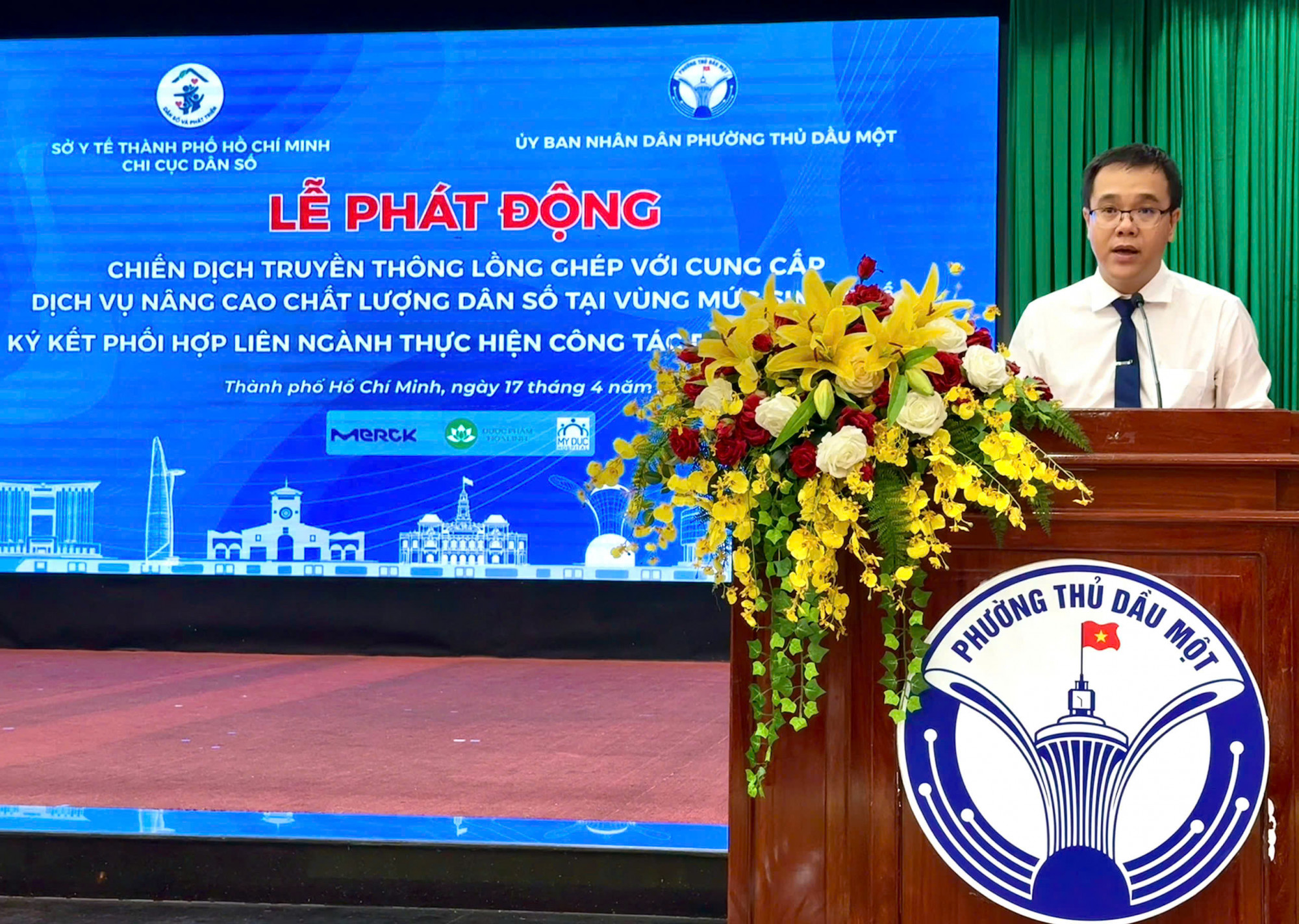 Ông Phạm Chánh Trung - Chi cục trưởng Chi cục Dân số TPHCM - Ảnh: Cát Quân