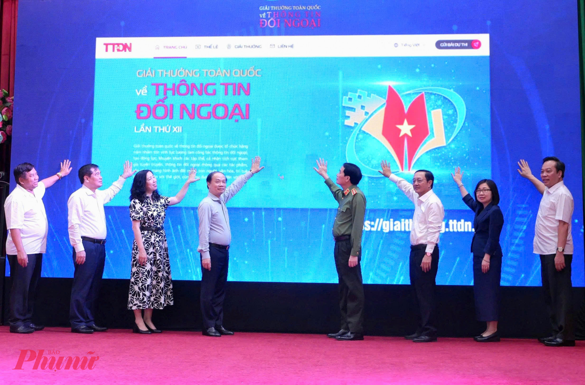 Ban Chỉ đạo Trung ương về công tác thông tin đối ngoại, Ban Tuyên giáo và Dân vận Trung ương tổ chức Lễ phát động Giải thưởng toàn quốc về Thông tin đối ngoại lần thứ XII