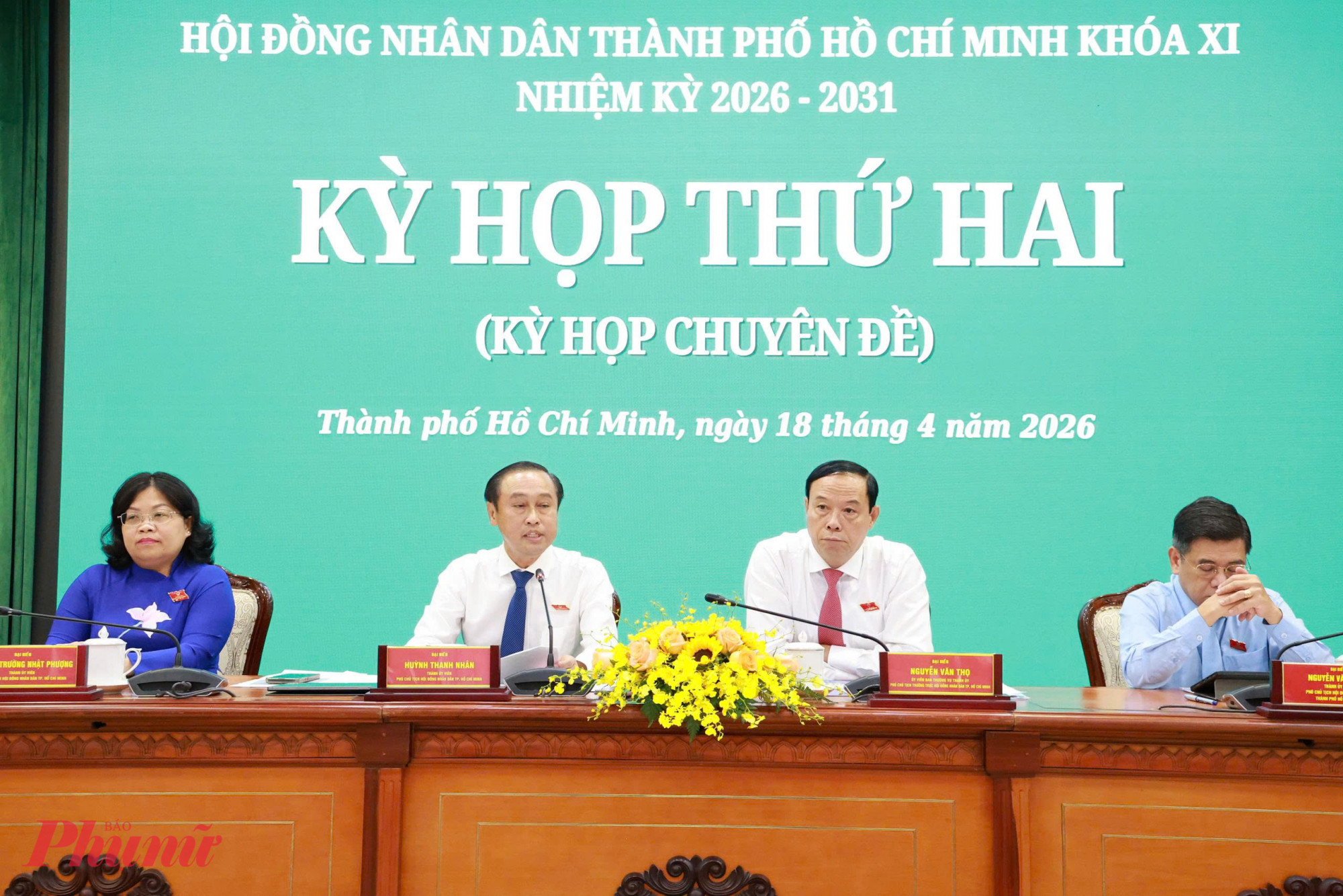 Kỳ họp thứ 2, HĐND TPHCM sáng 18/4 - Ảnh: Thanh Tâm