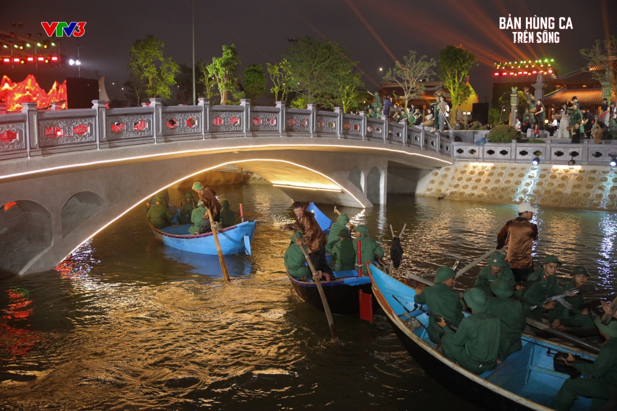 Điểm đặc sắc của chương trình nằm ở cách tổ chức không gian biểu đạt