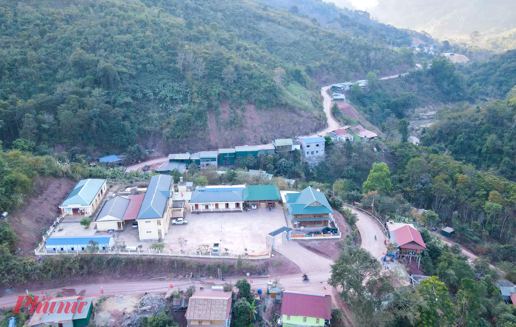 Trụ sở UBND xã Mỹ Lý, tỉnh Nghệ An - Ảnh: Phan Ngọc