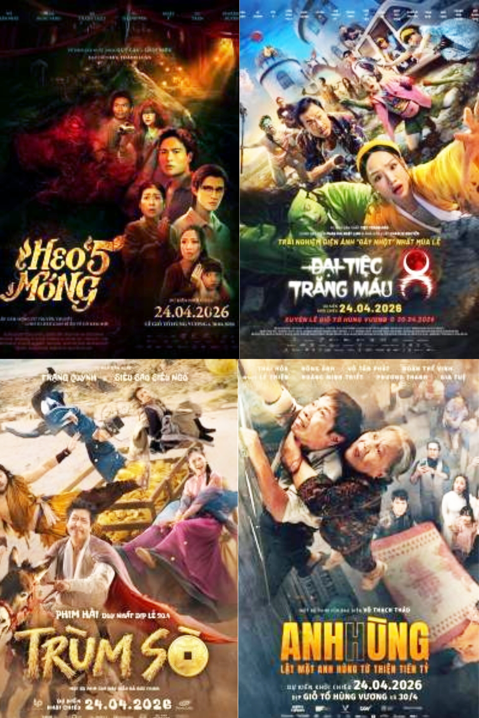 Lần đầu tiên không phải mùa tết  nhưng có đến 4 phim Việt cùng cạnh tranh  dịp lễ 30/4 - 1/5 - Ảnh do đoàn phim cung cấp