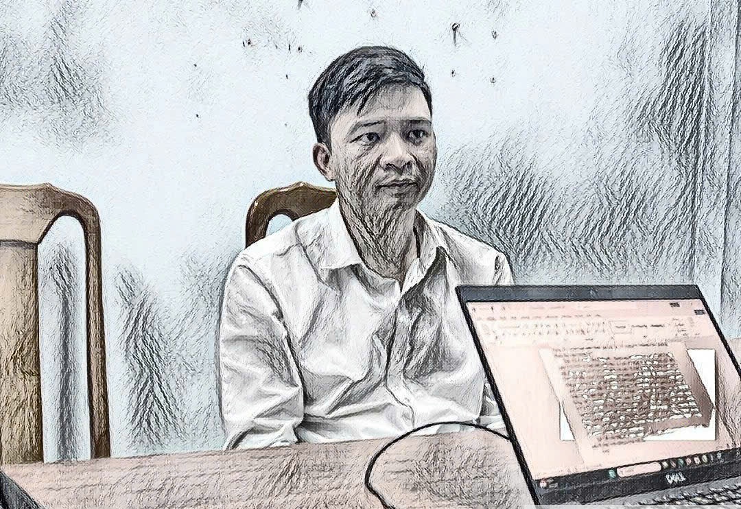 Đối tượng Nguyễn Duy Cường người tham gia lôi kéo các tín đồ tham gia 'Hội thánh của Đức Chúa trời mẹ'- Ảnh: CAQT