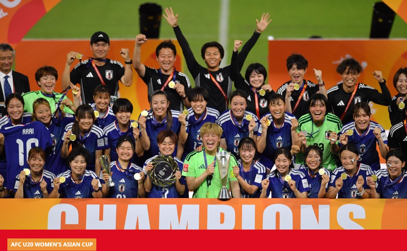 Đội U20 Nhật Bản vô địch châu Á 2026. Ảnh: AFC