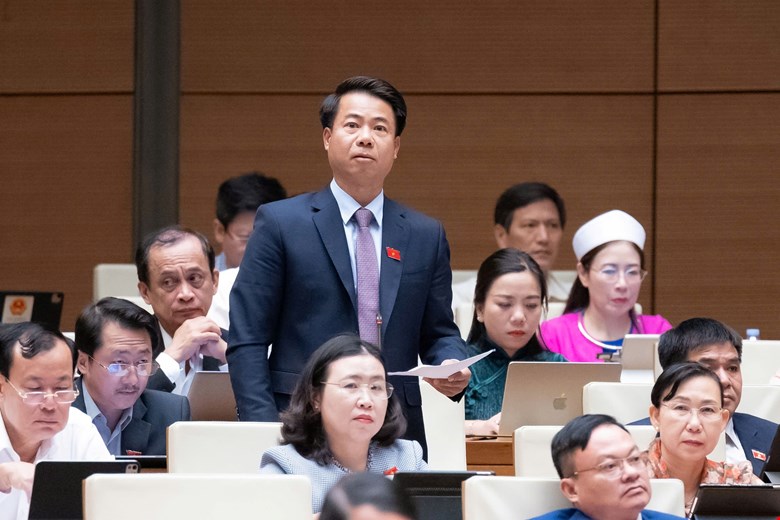 Đại biểu Hoàng Quốc Khánh (tỉnh Lai Châu) - ảnh: QH