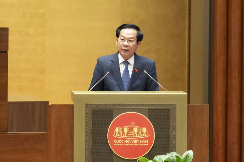 Bộ trưởng Bộ Nội vụ Đỗ Thanh Bình - ảnh: QH