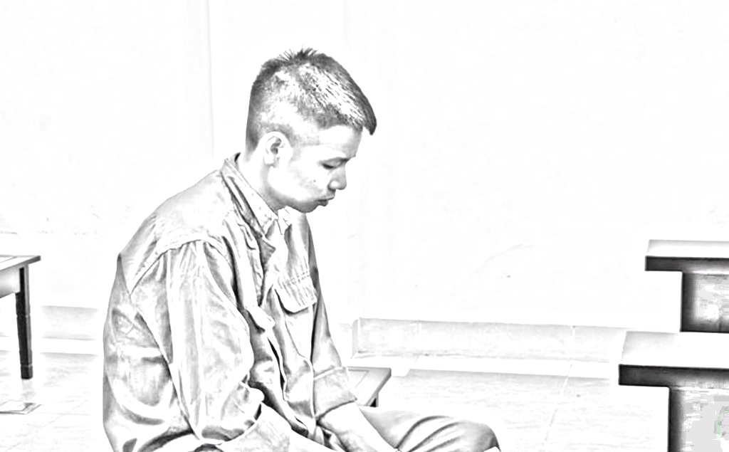 Bị cáo Thế Anh tại tòa - Ảnh: N.A