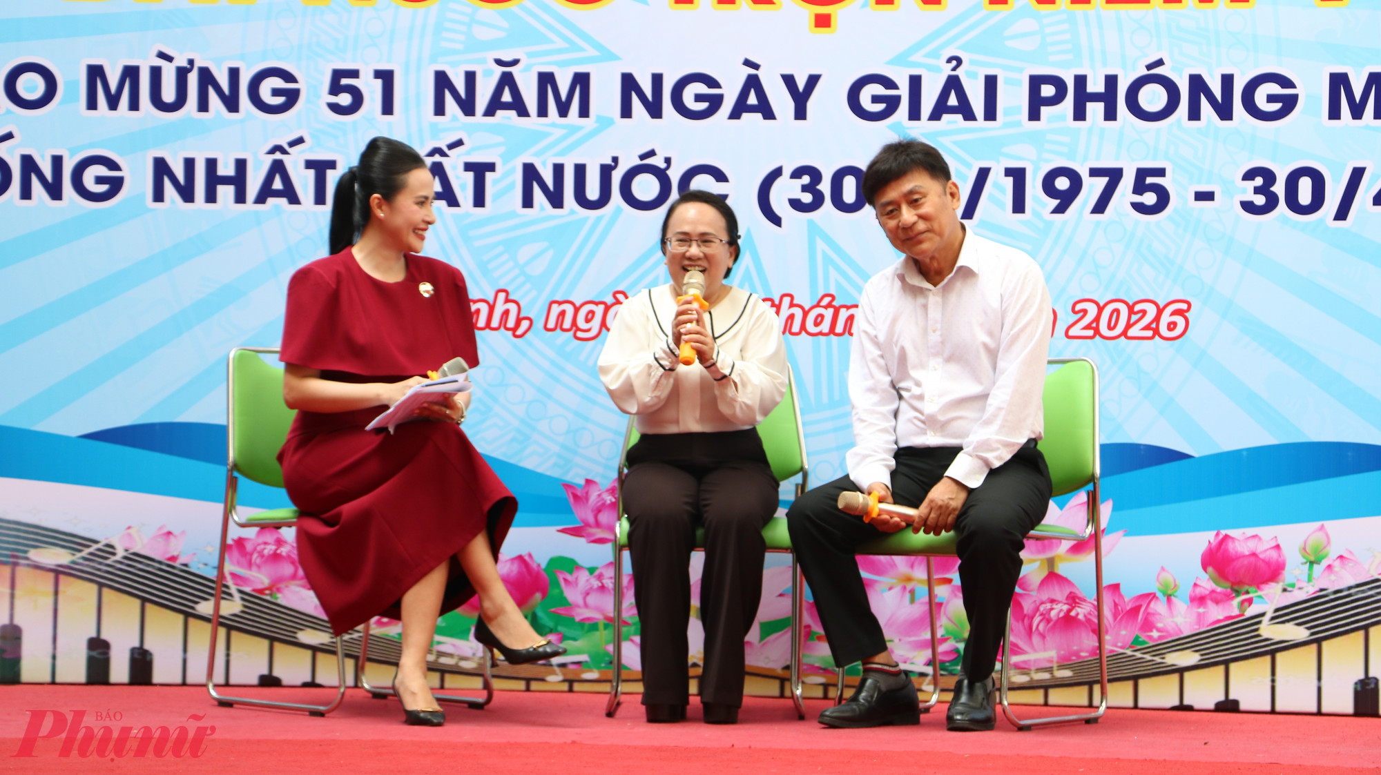 bà Đinh Thị Thanh Thủy - Phó Trưởng Ban Tuyên giáo và Dân vận Thành ủy TPHCM 