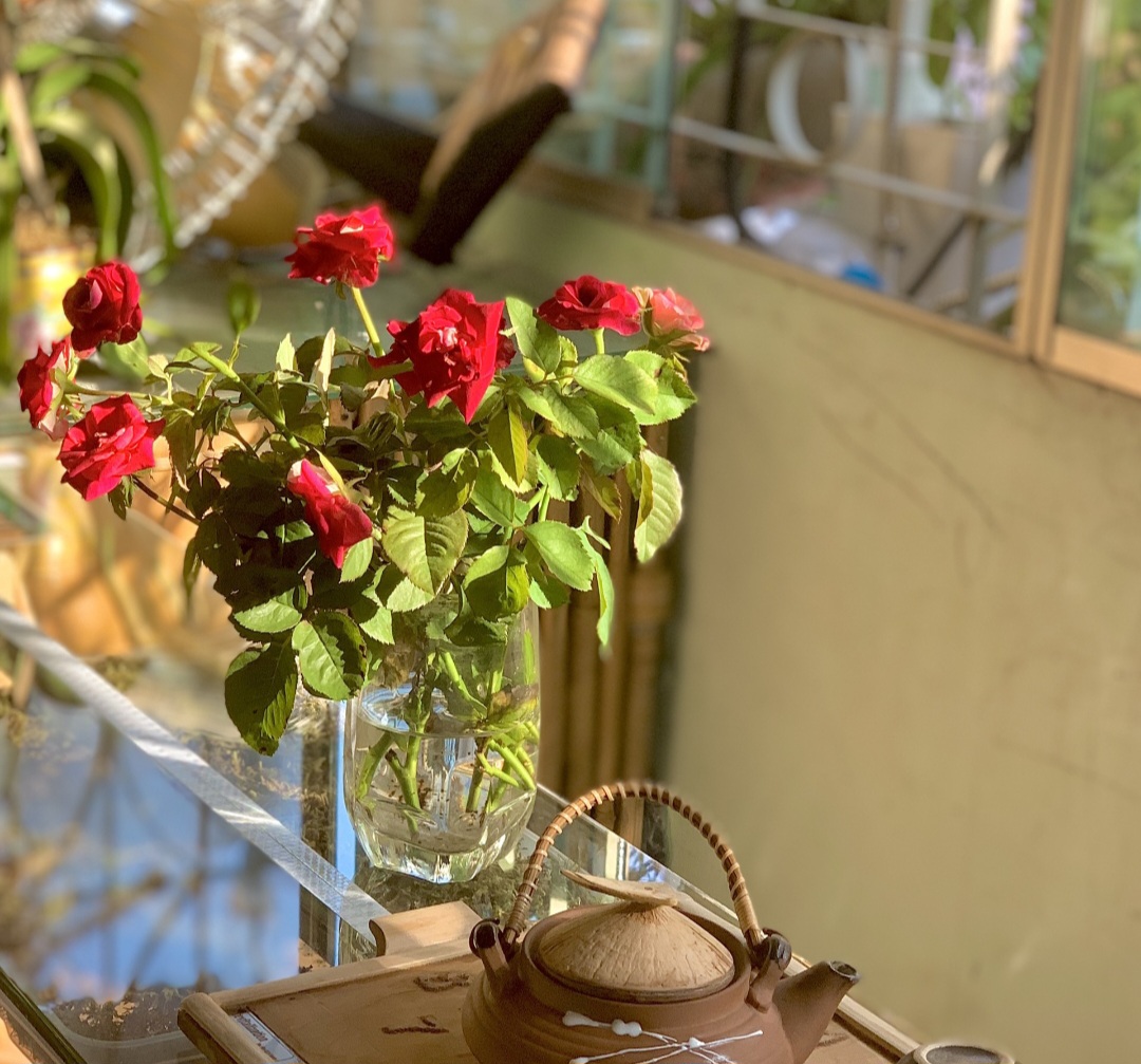 Điểm tô sắc hoa cho không gian sống - Ảnh: T.A