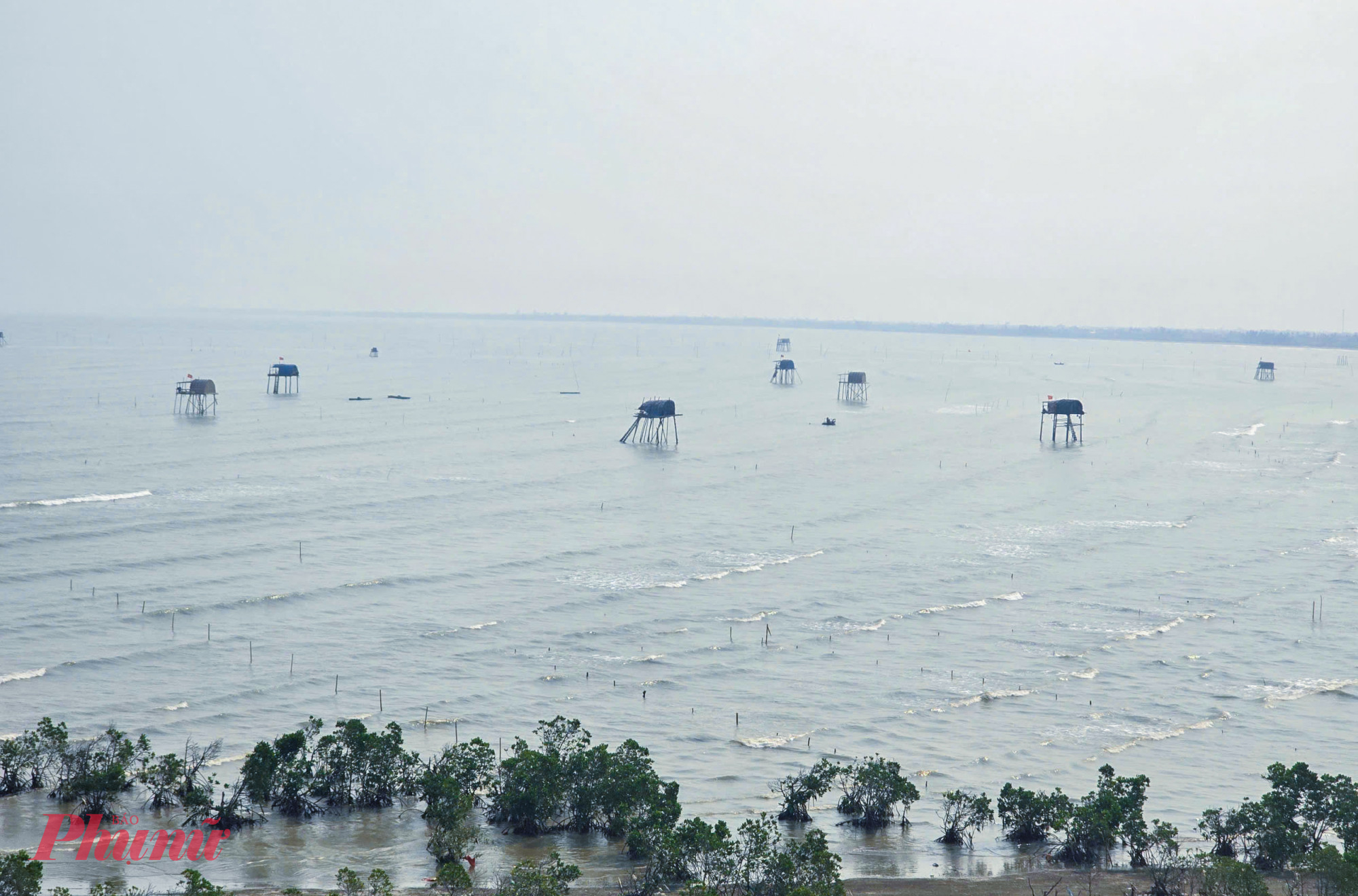 Công việc này hoàn toàn phụ thuộc vào con nước. Bởi vậy họ thường phải tranh thủ làm việc xuyên trưa để thu hoạch ngao trước khi nước biển bao phủ toàn bộ bãi triều.