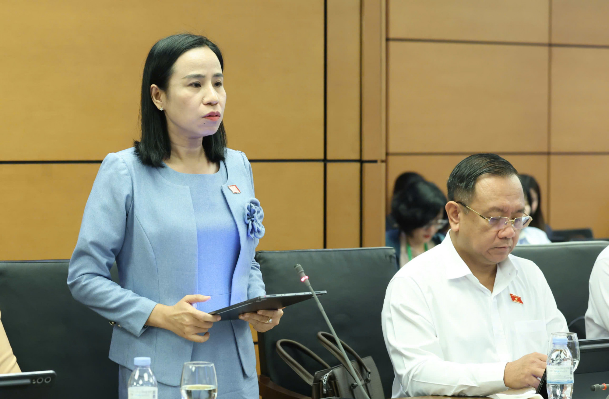 Đại biểu Võ Ngọc Thanh Trúc (TPHCM) - ảnh: Quang Phúc