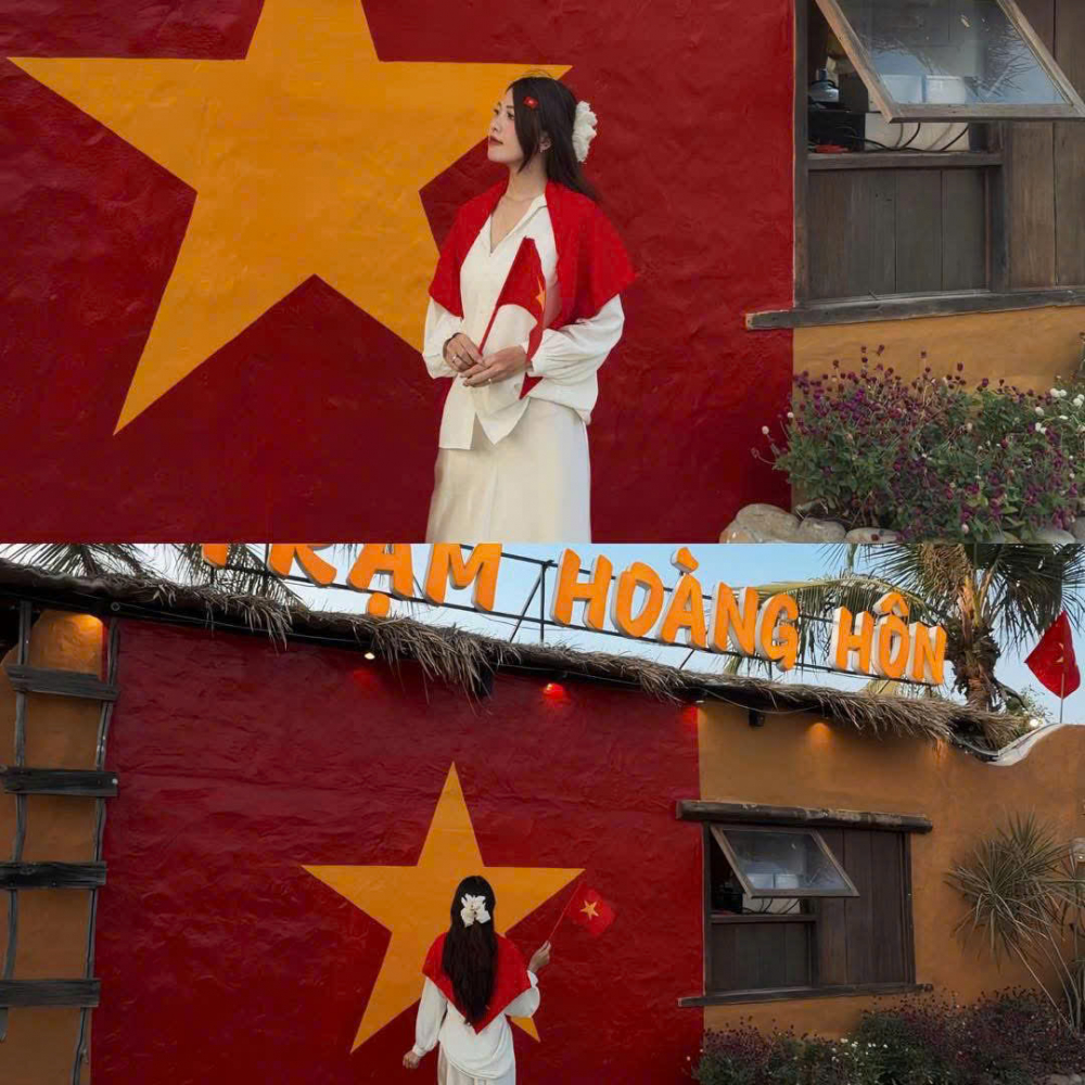 Nếu bạn muốn tìm một góc độc đáo để check-in dịp lễ 30/4 thì Trạm Hoàng Hôn (1017 Bình Quới, phường Bình Quới)