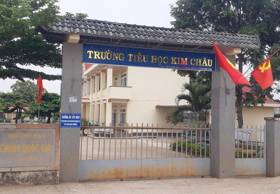 Trường Tiểu học Kim Châu - ảnh: N.G.