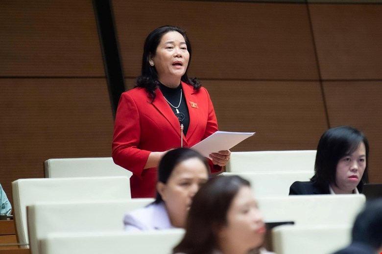 Đại biểu Lê Thị Thanh Lam (TP Cần Thơ) - ảnh: QH