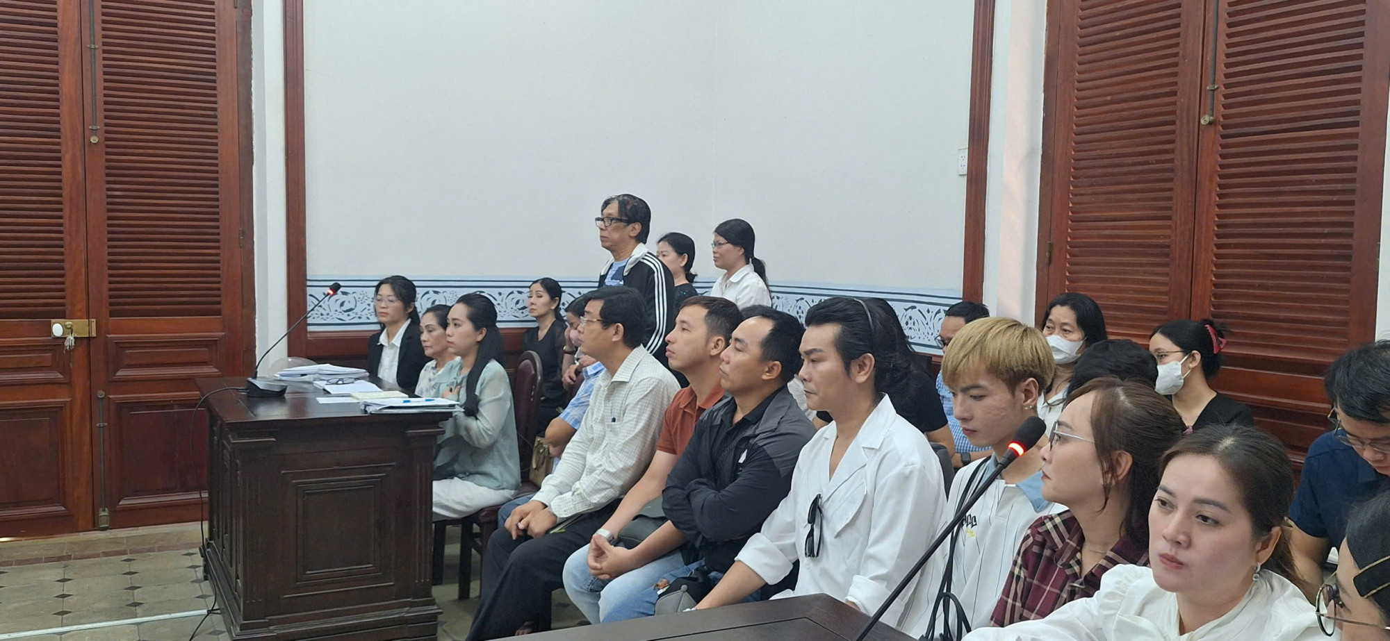 Quang cảnh phiên toà sơ thẩm diễn ra vào đầu tháng 1/2025