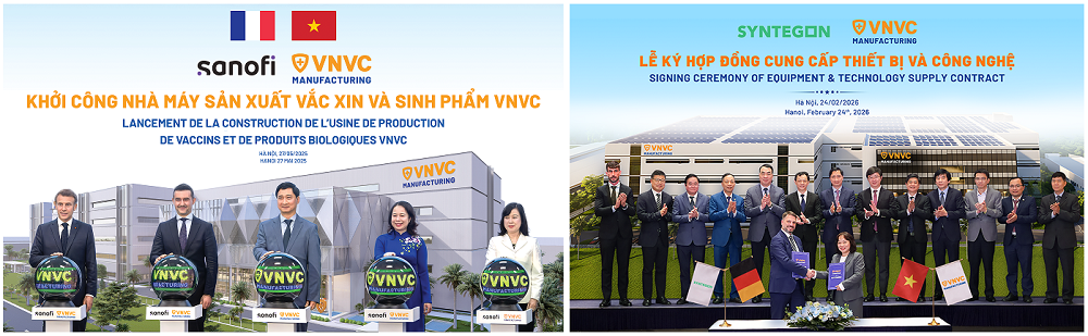 Nhà máy Vắc xin và Sinh phẩm VNVC đã ký kết hợp tác chuyển giao công nghệ với nhiều đối tác và đầu tư dây chuyền sản xuất vắc xin hiện đại bậc nhất thế giới - Ảnh: Hải Nam    