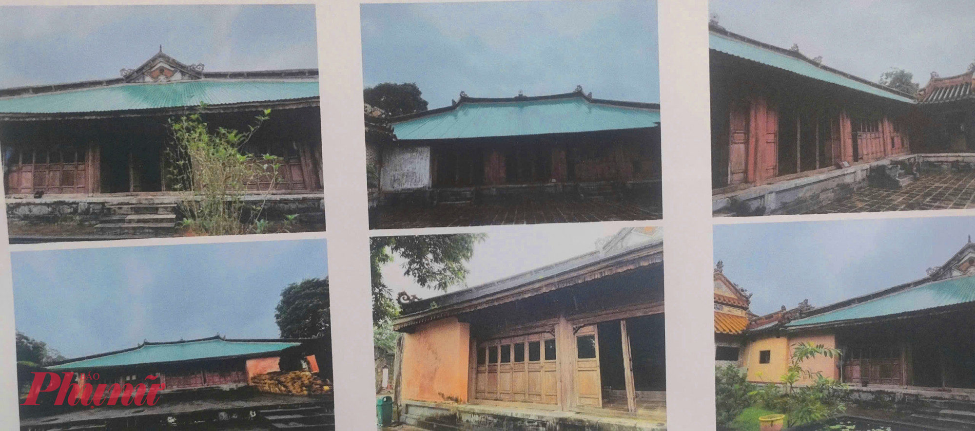 Hiện trạng bên ngoài Ôn Khiêm Điện - Ảnh tư liệu