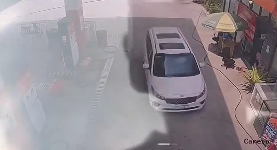 Hiện trường vụ tai nạn. Ảnh: A.X