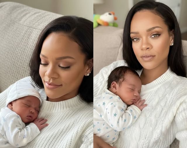 Rihanna thường xuyên khoe ảnh con gái lên trang cá nhân, nhận được nhiều sự quan tâm của người hâm mộ - Ảnh: Instagram nhân vật