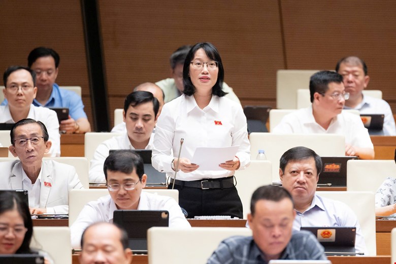 Đại biểu Trần Thị Diệu Thúy - ảnh: QH