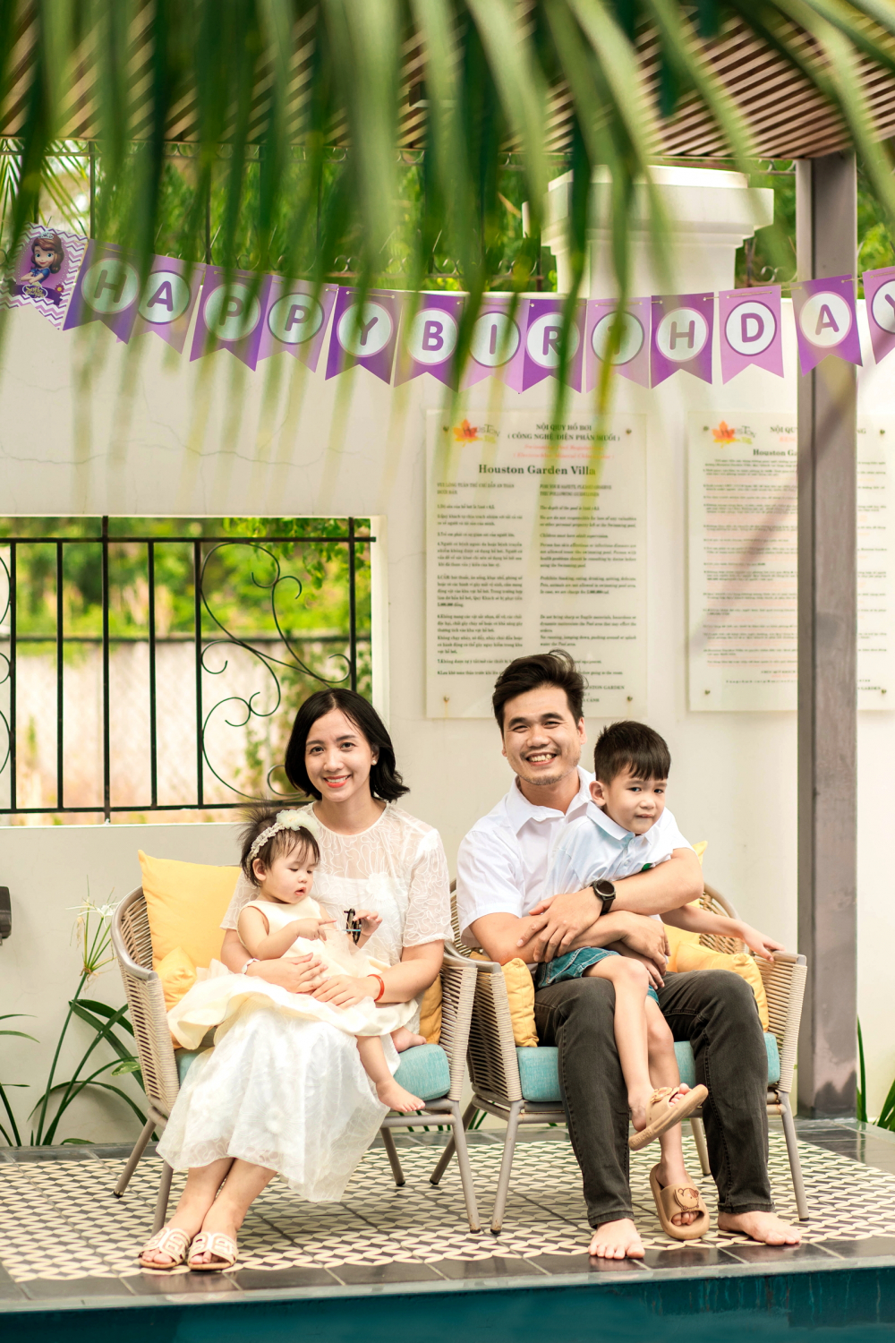 Gia đình hạnh phúc của thạc sĩ Lương Dũng Nhân - Ảnh do nhân vật cung cấp