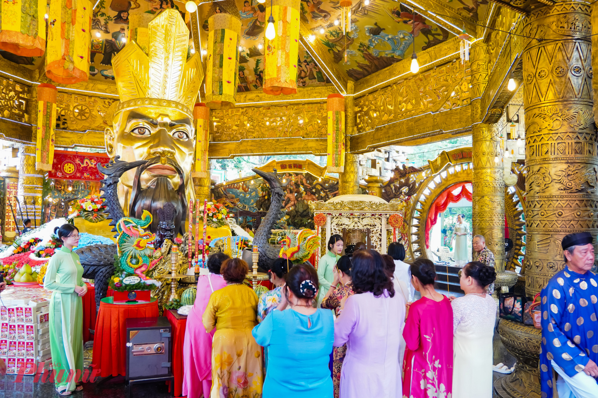 Đại lễ Giỗ Tổ Hùng Vương tại Suối Tiên diễn ra trang trọng ngày 10/3 ÂL (26/4/2026), với nhiều hoạt động văn hóa, tâm linh tri ân tổ tiên - Ảnh: Q.T