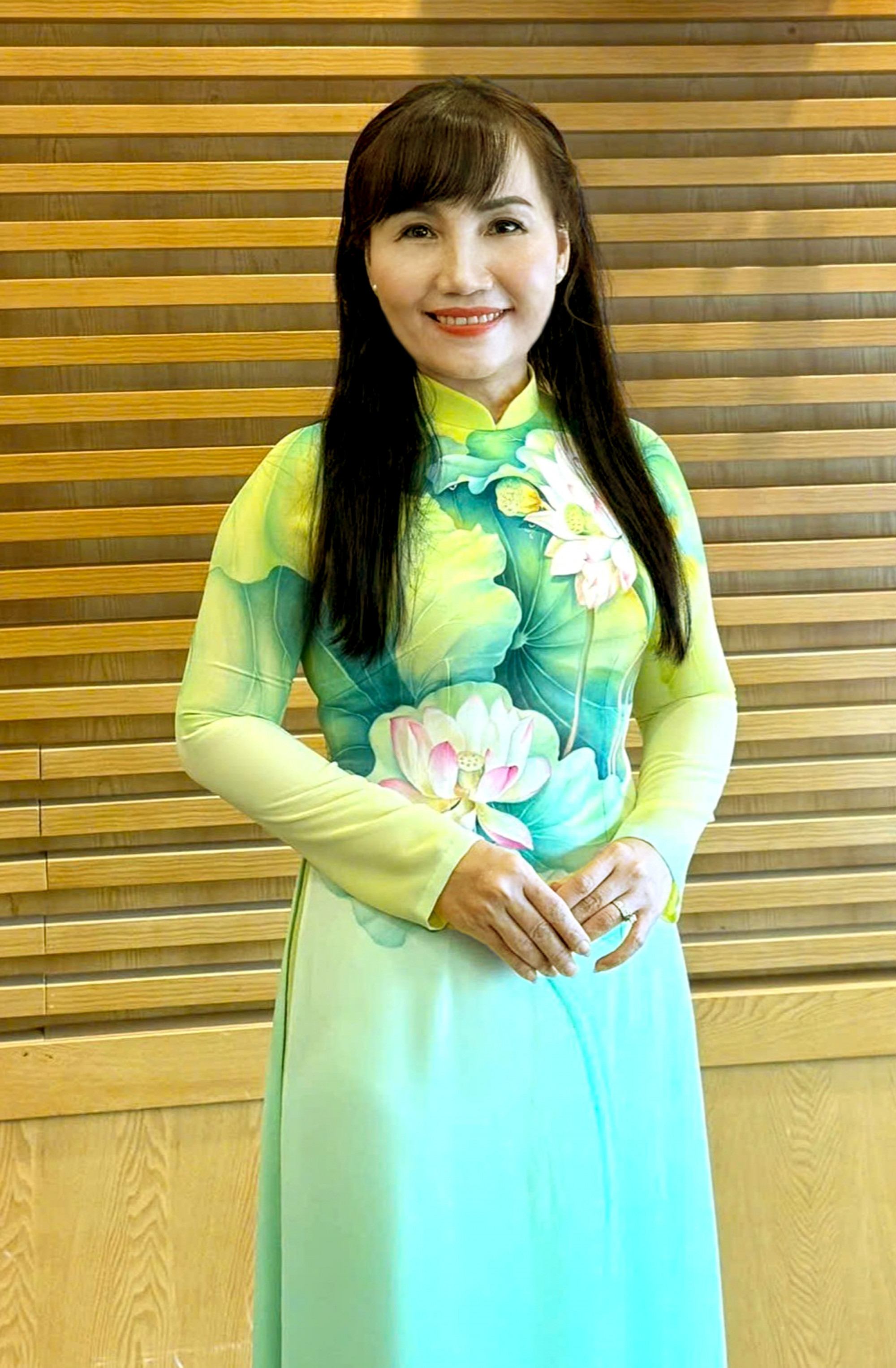 Bà Trịnh Thị Thanh - Phó chủ tịch thường trực Hội LHPN TPHCM