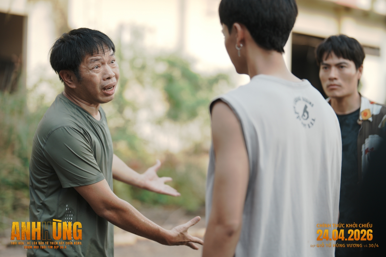 Màn dàn kịch táo bạo của 3 nhân vật Hùng, Tuấn, Vinh 